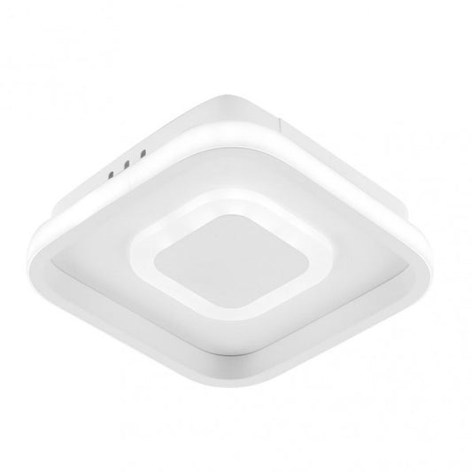 Plafón LED Elma Blanco 24W de Fabrilamp, diseño moderno y elegante para interiores.