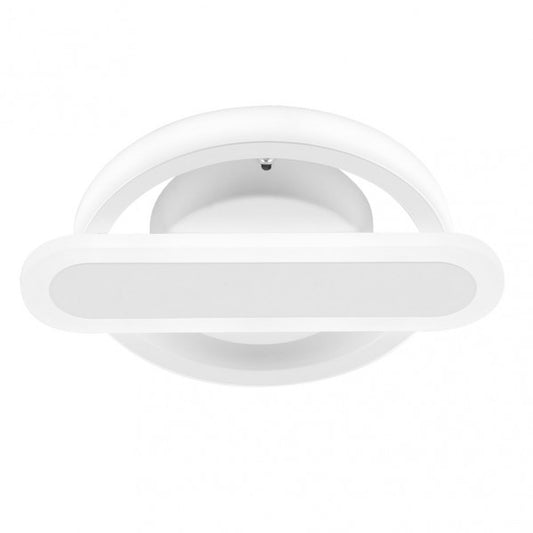 Plafón LED Elma Blanco 26W de Fabrilamp, diseño moderno y elegante para tu hogar.