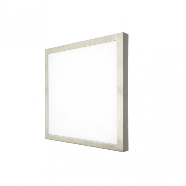 Panel LED Plano Níquel 36W 4000K de Fabrilamp, detalle