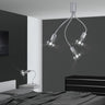 Plafón Melisa Cromo 3x60W E-27 - AJP / Alemar - 60029 - luzguru.com