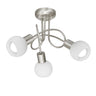 Plafón 3L Opal Níquel Satinado AJP / Alemar - 10527 - luzguru.com