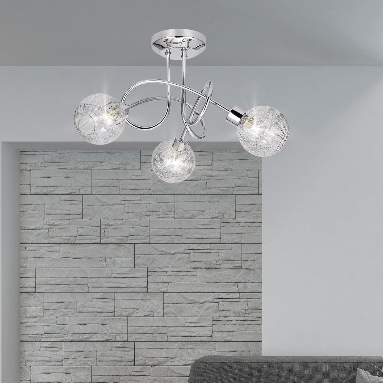 Medidas Plafón ROLO Cromado 3x40W G9 - AJP/Alemar (Ref. 10531) - luzguru.com
