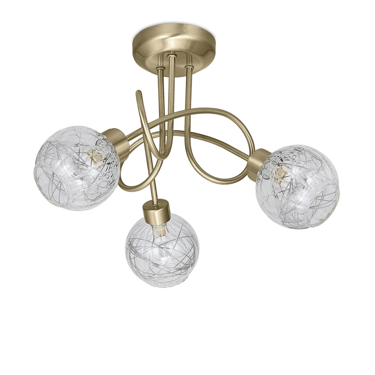 Plafón ROLO Cuero 3x40W G9 - AJP / Alemar - 10532 - luzguru.com