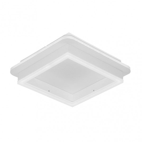 Plafón LED Elma Blanco 41W de Fabrilamp, diseño moderno y elegante para interiores.