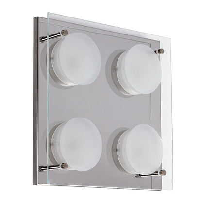 Plafón LED Moderno Antioquia Cromo Fabrilamp / Abrila 075384020