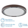Plafón LED Asher Marrón Regulable Fabrilamp / Abrila 159585002