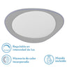 Plafón LED DAIRE Gris Regulable Fabrilamp / Abrila 159685028
