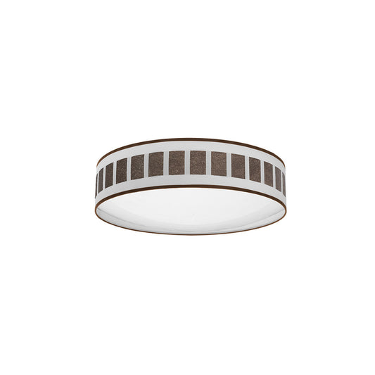 Plafón Ivanna 72W LED 3 Temperaturas Blanco/Oxido Fabrilamp