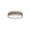 Plafón Ivanna 72W LED 3 Temperaturas Blanco/Oxido Fabrilamp