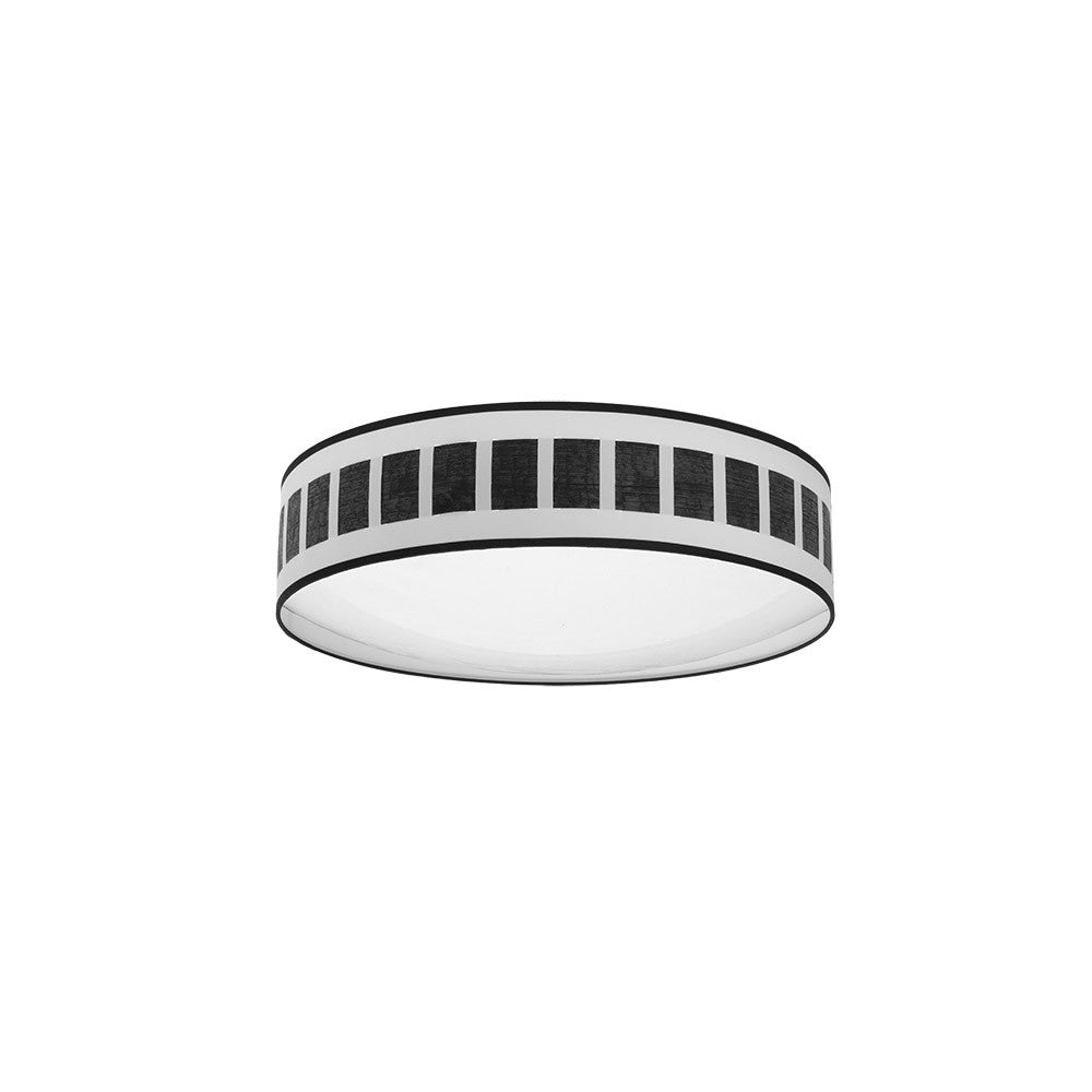 Plafón Ivanna 72W LED Fabrilamp 5616lm 3 temperaturas blanco/madera negra