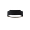 Plafón Tania LED 72W Fabrilamp / Abrila SKU 188385009 en negro y madera gris