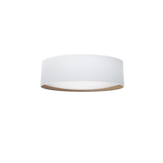 Plafón de Techo LED Tatiana 72 W 50 cm Blanco y Madera Clara Fabrilamp - vista principal | Fabrilamp / Abrila