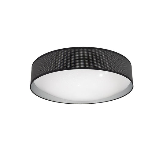 Plafón LED Anastasia Negro y Plata Fabrilamp / Abrila 190186009