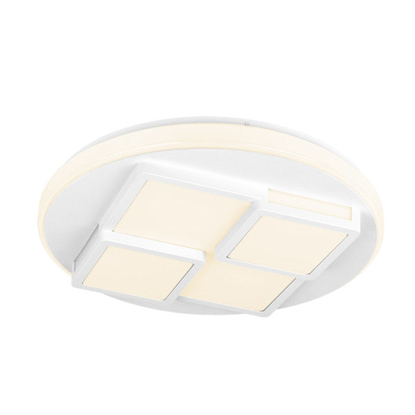 Plafón Lavi 96W LED Blanco, detalle del diseño, Fabrilamp