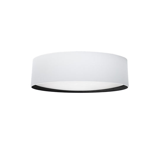 Plafón LED Tatiana Blanco y Madera Negra Fabrilamp / Abrila 189186009