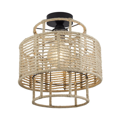 Plafón AIFOS Negro - Colección AIFOS de AJP / Alemar - luzguru.com