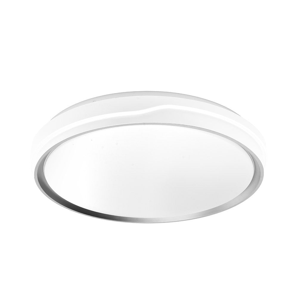 Plafón LED Anuar Fabrilamp / Abrila con control remoto, ref. IA012026