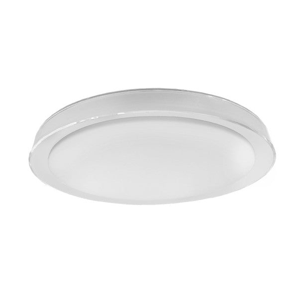 Plafón LED Bianca 60W blanco, diseño moderno y elegante, con mando a distancia y memoria de color.