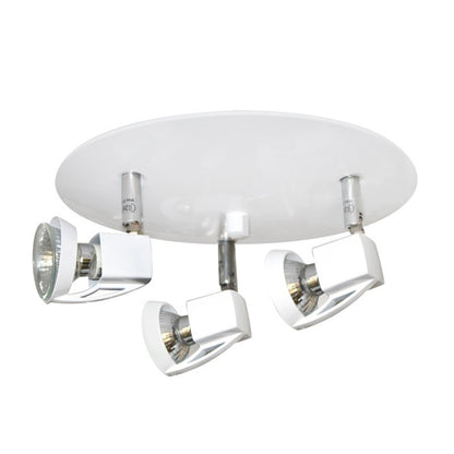 Plafón 3 Luces Blanco Arco CristalRecord 001-2000-3-001 para techo