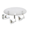 Plafón 3 Luces Blanco Arco CristalRecord 001-2000-3-001 para techo