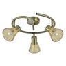 Cooper Plafón Foco Orientable Cuero Fabrilamp / Abrila 142153014