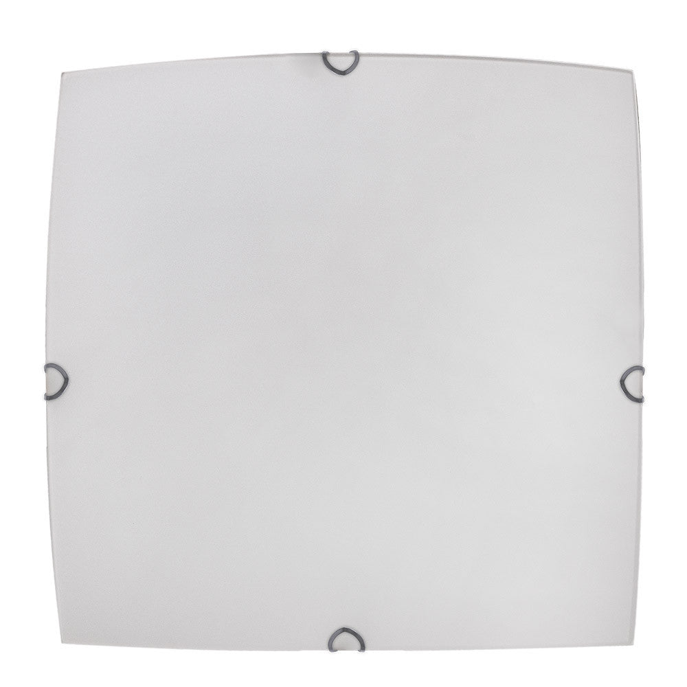 Plafón cuadrado Ayla blanco Fabrilamp / Abrila 158384001