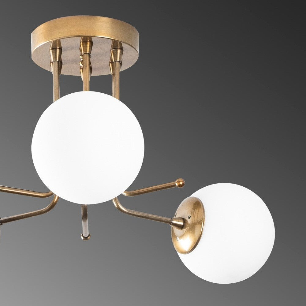 Plafón de techo con diámetro de 48 cm para iluminar