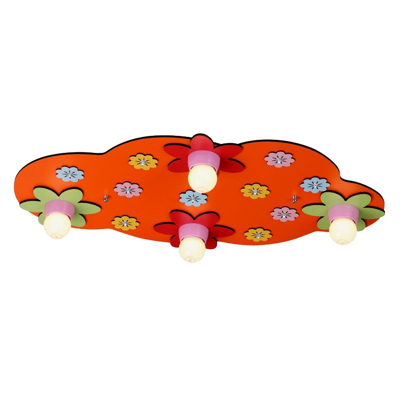 Plafón Infantil Bloom CristalRecord 24-002-04-141 para dormitorio