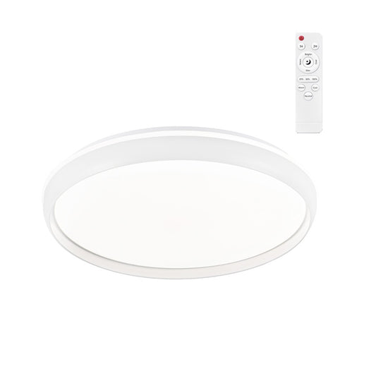 Plafón de Techo LED Charly 40 cm 46W 5060lm 3CCT Blanco CristalRecord - vista principal | CristalRecord