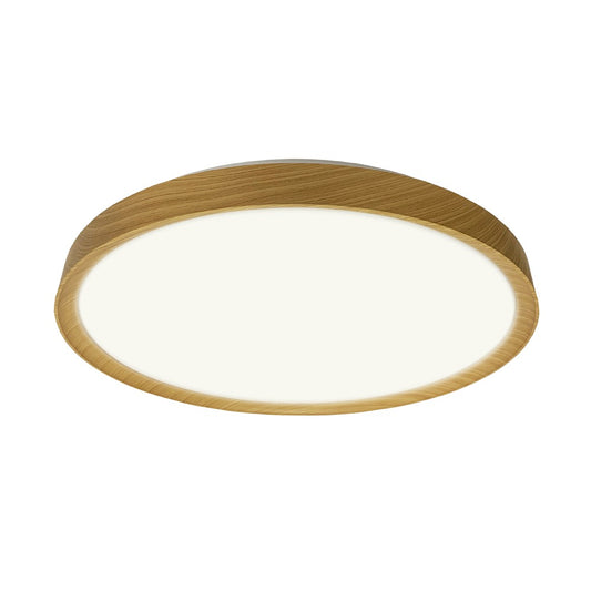 Plafón LED Madera CristalRecord Cres 27-190-50-100 para techo