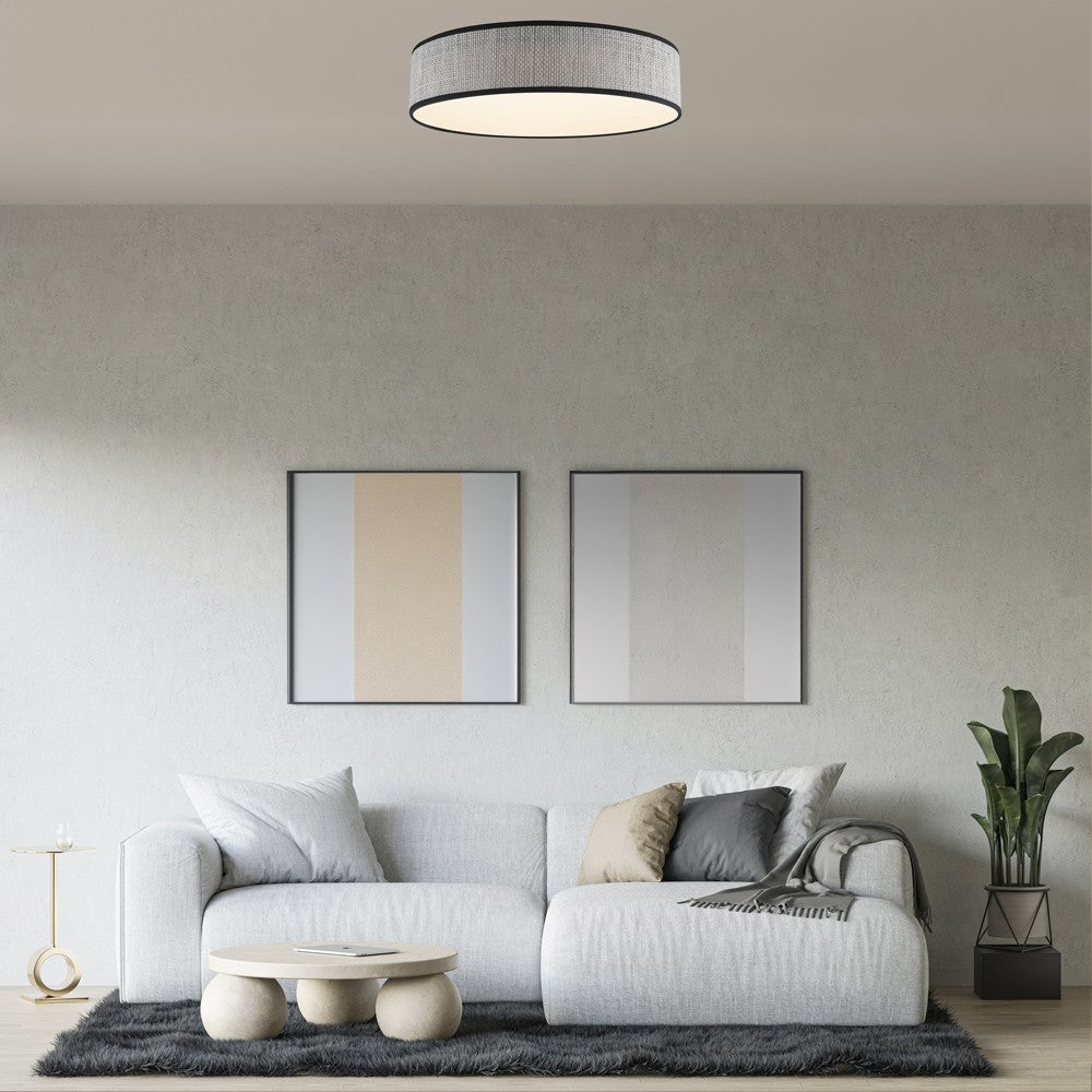 Plafón LED Fabi con temperatura de color ajustable