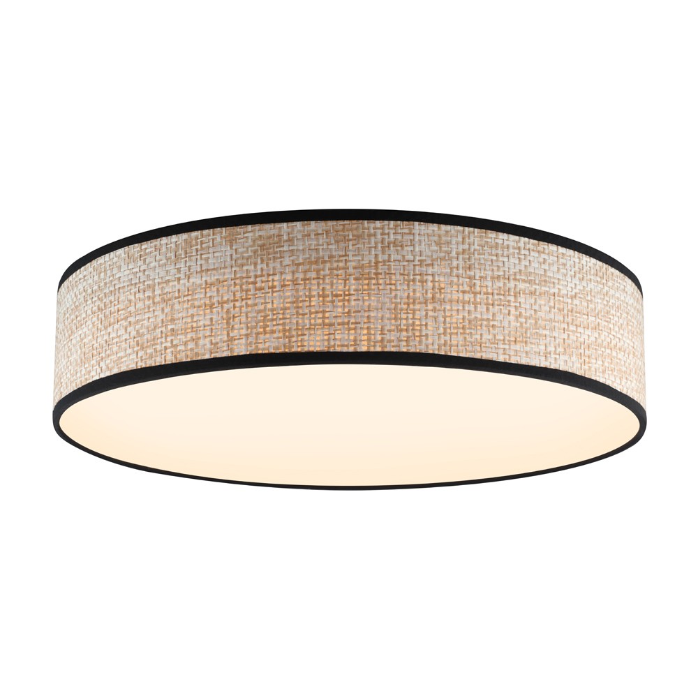 Plafón LED Fabi Marrón Claro CristalRecord 28-895-65-116