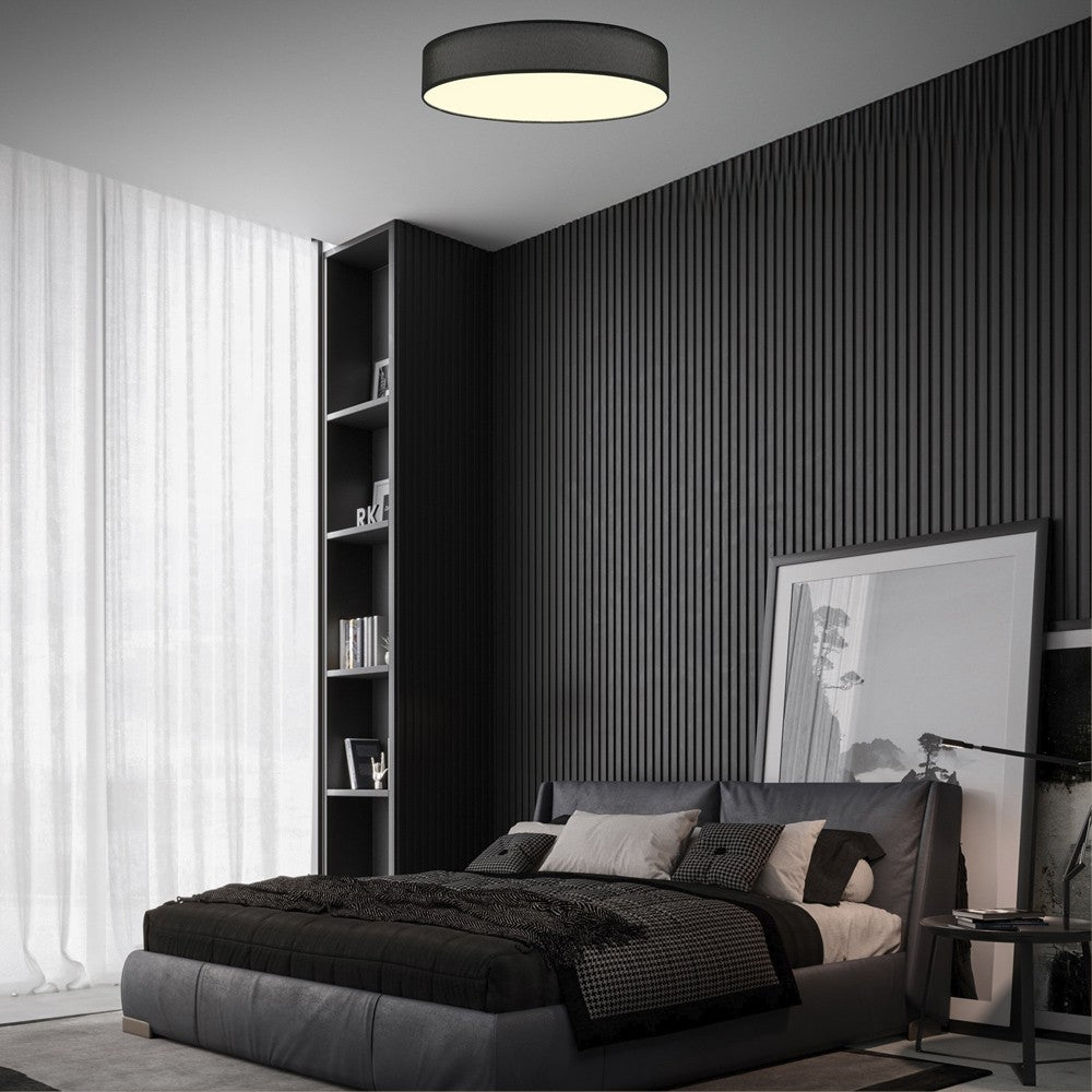Plafón LED Fabi con temperatura de color ajustable
