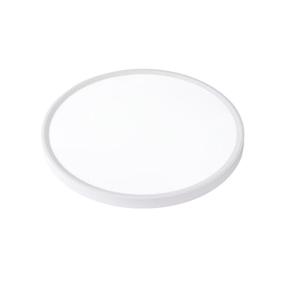Plafón Mery fabricado en aluminio color blanco