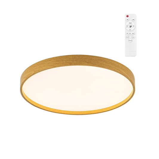 Plafón de Techo Panam 40 cm LED 46W 5060 lm 3CCT Efecto Madera CristalRecord - vista principal | CristalRecord