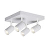 Plafón Techo Mycro Focos Orientables CristalRecord 43-214-04-000