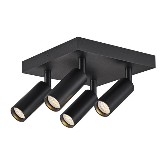 Plafón de techo Slim CristalRecord, focos orientables, ref. 43-213-94-180