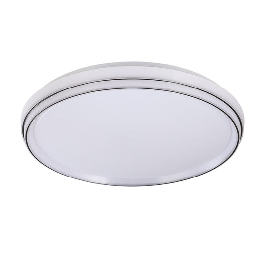 Plafón de Techo LED Duarte 144W 50 cm Blanco y Negro Fabrilamp - vista principal | Fabrilamp / Abrila