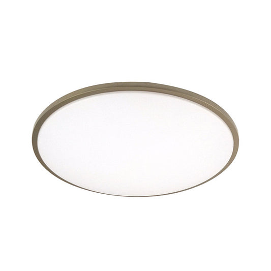 Plafón de Techo LED Eglon 36W 39 cm Blanco Cuero Fabrilamp - vista principal | Fabrilamp / Abrila