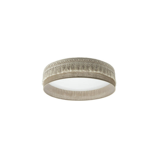 Plafón de Techo LED Ekaterina 72W 50 cm Tejido Saco Fabrilamp - vista principal | Fabrilamp / Abrila