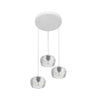 Estela Plafón de Techo Fabrilamp / Abrila Cristal Tallado Blanco Ref. 196883001