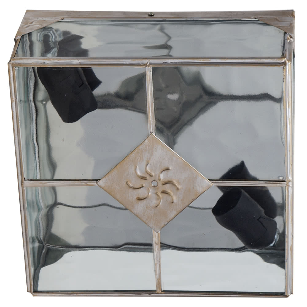 Plafón rústico Estepa Oro Fabrilamp / Abrila 075582529 para techo, elegancia y calidez