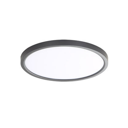 Plafón LED Faure Blanco y Negro Fabrilamp / Abrila 245786009