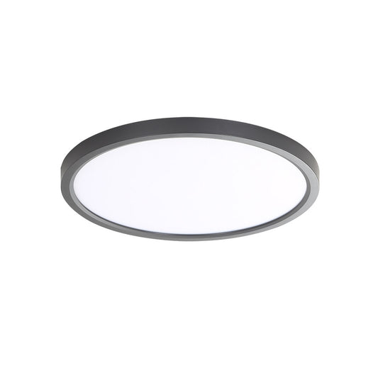 Plafón LED Faure Blanco y Negro Fabrilamp / Abrila 245786009