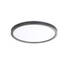 Plafón LED Faure Blanco y Negro Fabrilamp / Abrila 245786009
