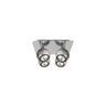 Plafón Foco Dali Cromo 4 Luces Fabrilamp / Abrila - Ref. 029984020