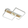 Plafón LED Frondella Blanco y Haya Fabrilamp / Abrila 244987668