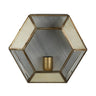 Plafón rústico Granadino Fabrilamp / Abrila 1.873-OPALINA para interiores