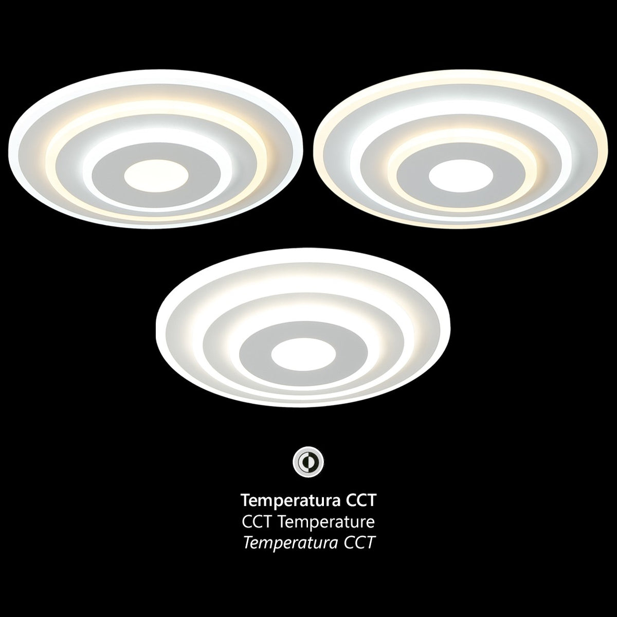 Plafón de Techo LED Grant 30 cm Blanco AJP Alemar - imagen 3 | AJP / Alemar