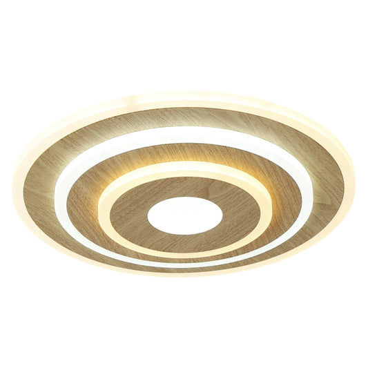 Plafón de Techo LED Grant 30 cm AJP Alemar - Madera Clara | AJP / Alemar · Ref. 12327